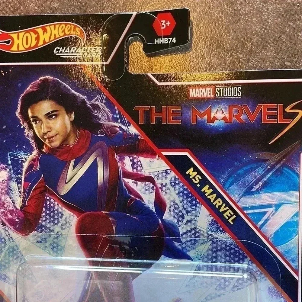 Hot Wheels Character Cars The Marvels Ms Marvel NIB 2022 Mattel